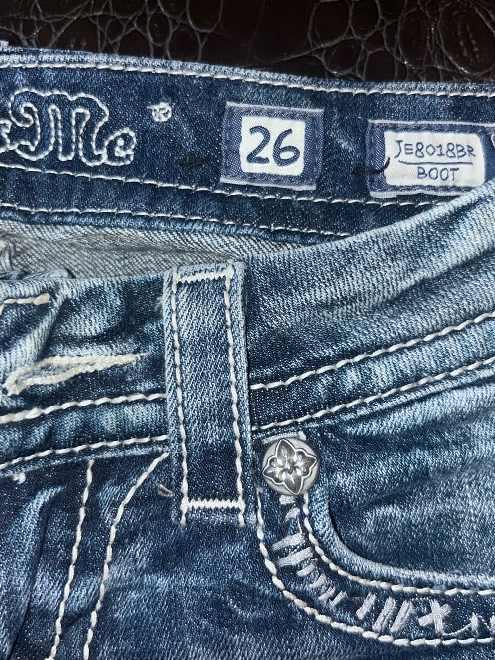 Miss Me Women's Embellished Jeans - Picture 2 of 10